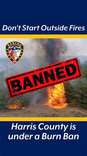 5.4K views · 52 reactions | It is a Class “C” misdemeanor, punishable by up to a $500 fine if you violate the burn ban. If the fire then causes property damage without the consent of the owner, charges may be upgraded to Reckless Damage or Destruction or Felony Arson. #burnban #noburning #Springtx | Spring Fire Department | Facebook