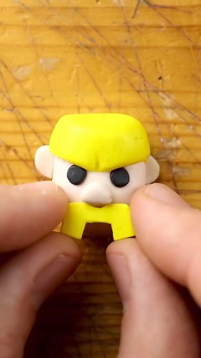 BARBARIC in CLAY! #clashroyale #polymerclay #claymation | ClayClaim