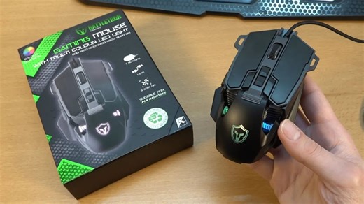 疯狂的预算5美元——Battletron多RGB游戏鼠标解决方案！