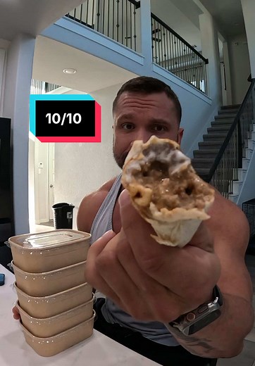 High Protein Burrito Recipe with Ground Beef and Cream Cheese