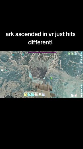 Disfrutando Ark: Survival Ascended en VR