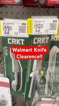 Walmart Knife Clearance! #edc #outdoorgearreview #budgetgear #foldingknife #christmasgift