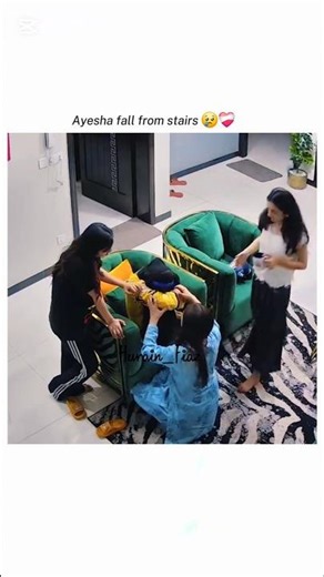 Ayesha fell from stairs 😢❤️‍🩹#sistrology