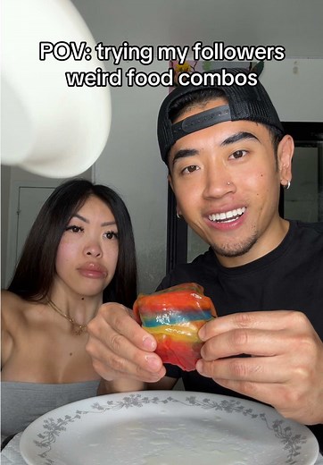 Trying Weird Food Combinations from Followers
