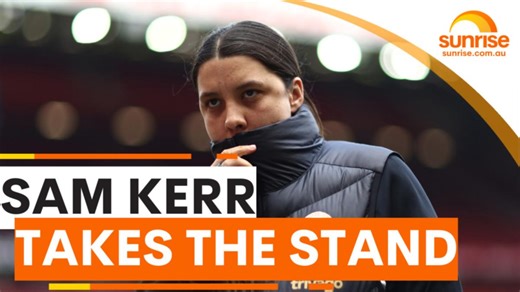 Sam Kerr takes the stand