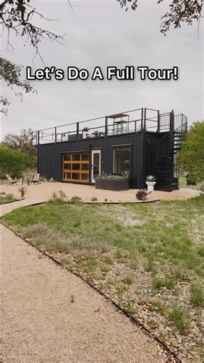 40ft Prefab Tiny Shipping Container Home! (60 Second Airbnb Tour)