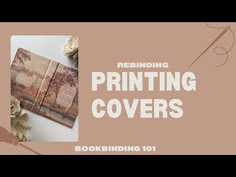 HOW TO PRINT BOOK COVERS