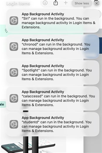 Vista-fication continues. What are these security alerts in B3? They seem to be information without meaning or context.