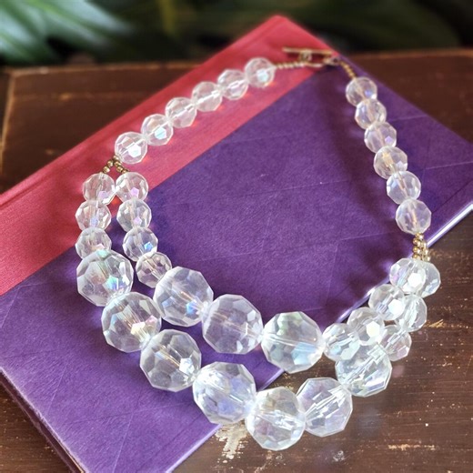 Chunky, Beaded Multistrand Statement Necklace - Etsy