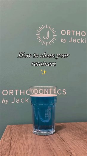 Orthodontics by Jackie | ✨How to clean your retainers✨ ▫️Use one Retainer Brite tablet every 2 weeks or as you see fit ▫️Pop into a glass of cold water for 15... | Instagram