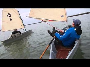 Punting up Copt Hall Creek