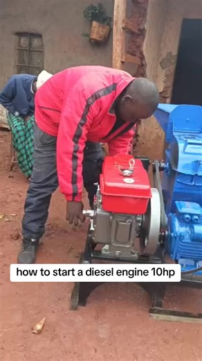 How to Start a 10HP Diesel Engine Safely