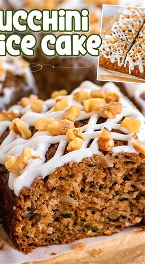 This Zucchini Spice Cake is an easy, made-from-scratch snack cake that features a warm blend of spices and a velvety cream cheese icing. It is the perfect companion for a cozy afternoon cup of coffee. Zucchini Spice Cake with Cream Cheese Icing Ingredients The Cake Base: 2 cups all-purpose flour. 1 ½ cups granulated sugar. 2 teaspoons baking soda. 1 tablespoon ground cinnamon. ½ teaspoon ground nutmeg or allspice. 3 large eggs. 1 cup vegetable oil or applesauce. 2 cups finely shredded zucchini (