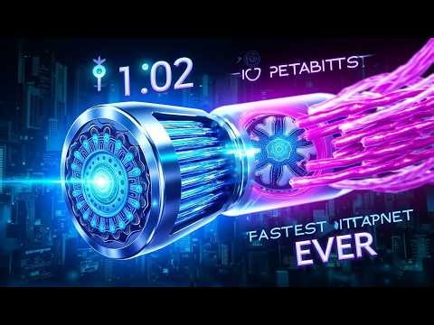 Fastest Internet Ever Recorded — 1.02 Pbps 🤯