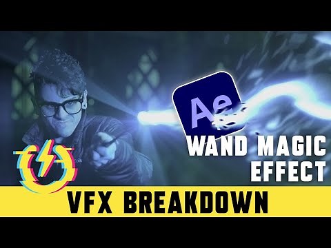 HARRY POTTER WAND MAGIC EFFECT (After Effects + Trapcode Particular Tutorial)