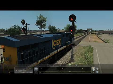 Train Simulator - [GE ES44AC] - CSX Intermodal Train on the NJCL - 4K UHD