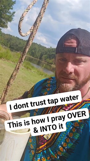 I keep getting asked about water ...and how it pray over it. This isnt THE way or even thr best way ...this is just what works for me ... | James Charles Phillips