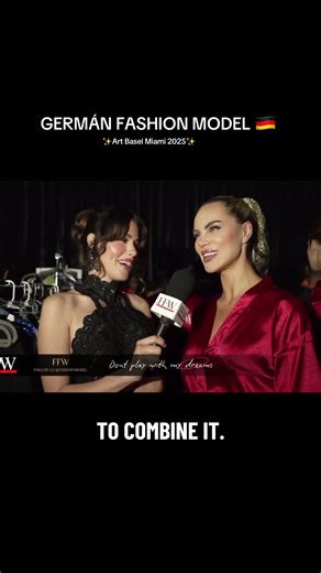 Empowering Advice for New Models at Art Basel Miami