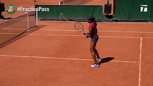 ROLAND-GARROS 2018 Finalist, Sloane Stephens continues to dominate at #RG19. Watch her practice ahead of her fourth-round match. #PracticePass | Tennis Channel
