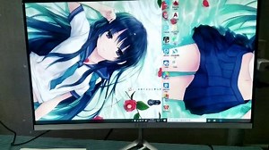 电脑屏幕从中间分开了，怎么调回来？