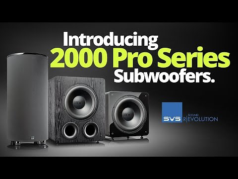 SVS 2000 Pro Series Subwoofer Technology Overview