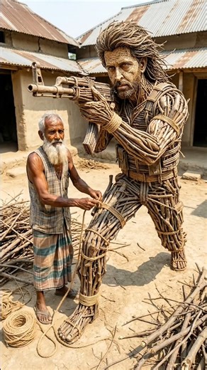 Dadu creates an action scene for Bollywood's Greek God (Hrithik Roshan) #artandcraft #hrithikroshan