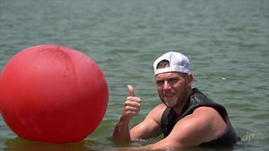 Nerf Blasters Floating Island Battle | Dude Perfect 30