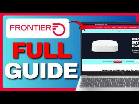 Frontier Internet Router Setup (Full Guide) 2026!
