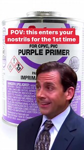 You do get used to it…how about that glue? #plumberproblems#plumbing #tradesmen | Roger Wakefield