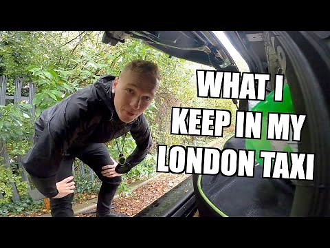 What's in my London Taxi ???