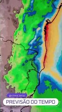 05/05/2026 Heat precedes polar air mass #heat #cold #rain #thunderstorm #wind #climaterra #elniño