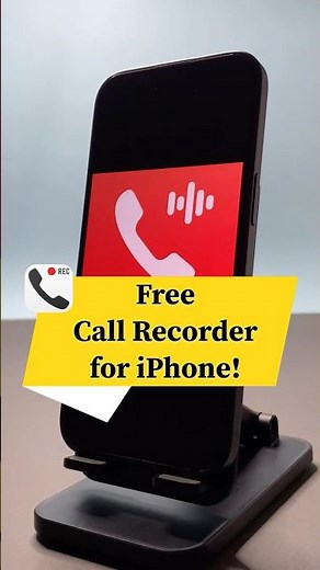 iPhone Can Record Calls for FREE! 😳📞 (Watch Full Tutorial) #iphone #ios26 #shorts