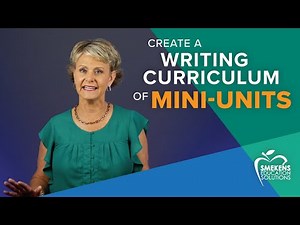 Create a Writing Curriculum of MINI-Units ( 𝙡𝙚𝙨𝙨𝙤𝙣 𝙥𝙡𝙖𝙣𝙣𝙞𝙣𝙜 )
