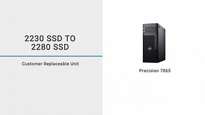 Remplacement du disque SSD M.2 2230 par un disque SSD M.2 2280 sur la carte système dans les modèles Precision 5860 Tower/Precision 7865 Tower/Precision 7875 Tower