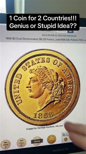 $14,400: ONE Coin For TWO Countries? GENIUS Or STUPID!? RARE Pattern Coin Worth BIG MONEY!
