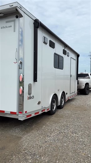 #1 On Instagram For Trailers on Instagram: "Another cool custom ordered @intechtrailers rolling onto the lot! Contact us to get started on your custom build today! #flyingamotorsports #intechtrailers"