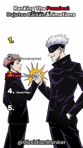 Ranking The Funniest Jujutsu Kaisan Animations. 33