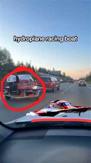 hydroplane race boat