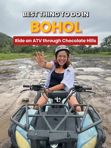 Exploring Chocolate Hills by ATV in Bohol