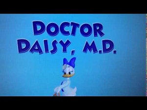 Mickey Mouse Clubhouse Doctor Daisy MD title card