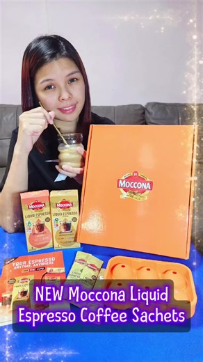 Are you a coffee lover?? Then you must check out NEW @mocconasingapore Liquid Espresso Coffee Sachets. Where you can have your Espresso Anytime, Anywhere. All you need to do is to Pour, Stir & Enjoy 😍 Perfect for hot coffee or iced coffee, make your favourite in any way you like ☕️ For me I love it to be cold so I will freeze my milk into ice cube & enjoy it with Medium Roast flavour & some milk 🥛 Most importantly, it is low in calories!!! NEW Moccona Liquid Espresso Coffee Sachets is very sui
