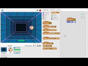 1- Tutorial: Juego de Pong con Scratch
