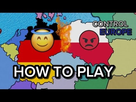 How to play Control Europe on Roblox