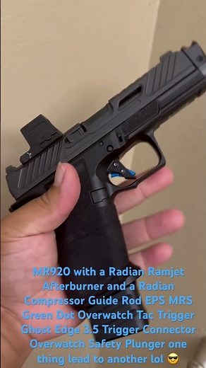 Shadow Systems MR920 with a much needed trigger upgrade