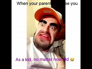 When your parents still see you as a kid no matter how old 👵 Download SNOW ▶ https://goo.gl/G86aMm | SNOW