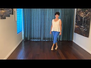 Irish Stew line dance demonstration and tutorial by Stephie