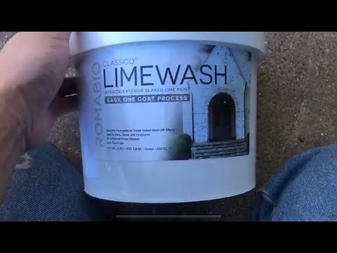 Romabio Classico Limewash (Nube Gray) first time using it!!