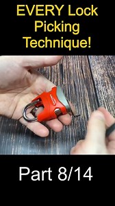 Every Way to Pick a Lock Part 8 #viralvideo #lockpicking #reelsfb #viral #security #lockpickingtool #foryou #LOCK #military | Lock Picking V