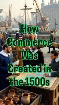 How Commerce Was Created in the 1500s. #history