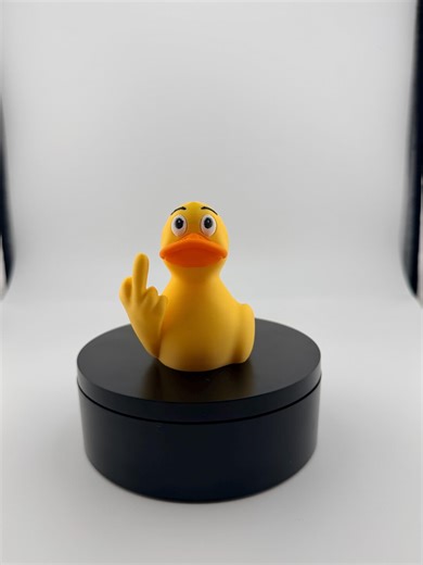 3D Printed Middle Finger Duck Sculpture - Etsy